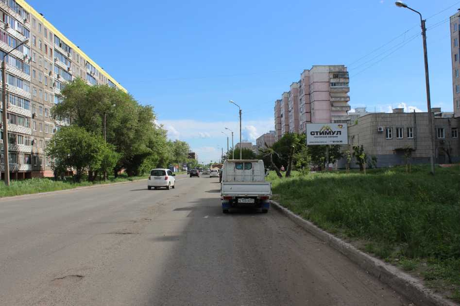 Фотография рекламного носителя, тип: Билборд 3x6, адрес: Дикопольцева ул., д.39, Комсомольск-на-Амуре, Хабаровский край, Россия. Сторона А №1361079