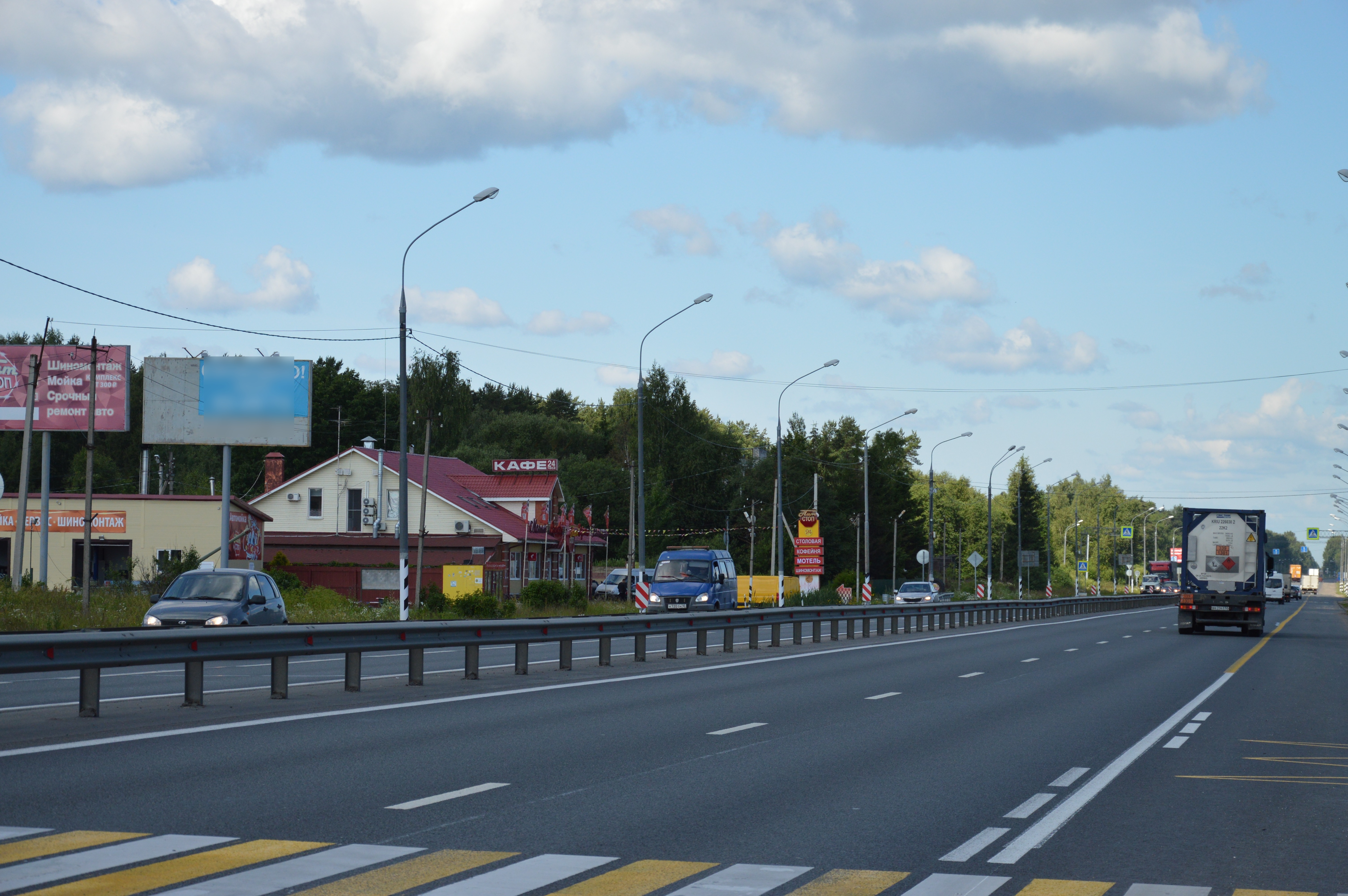 Фотография рекламного носителя, тип: Билборд 3x6, адрес: М-10 а/д., 191 382м, Поддубки д., Тверь, Тверская область, Россия. Сторона Б №544848