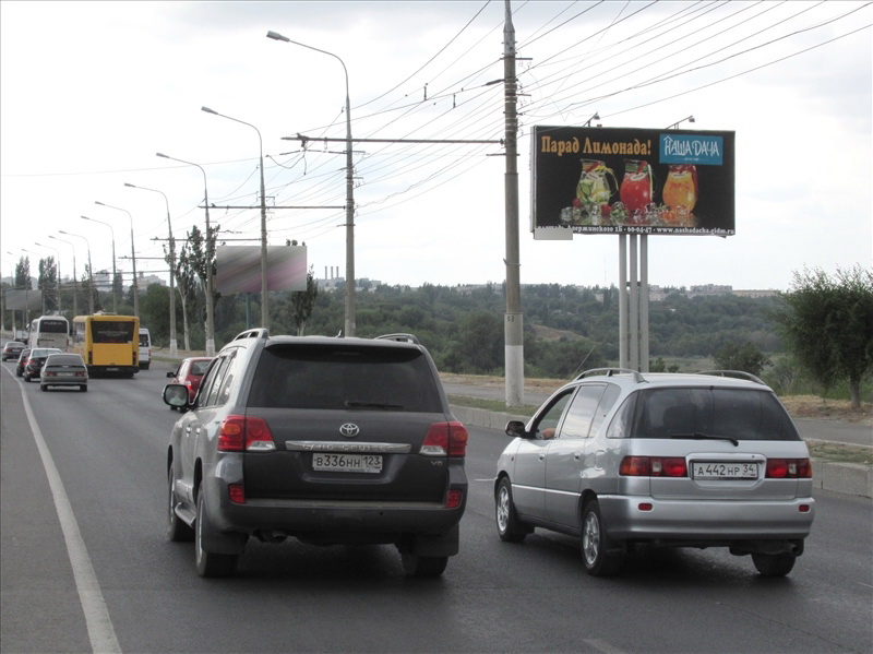 Фотография рекламного носителя, тип: Билборд 3x6, адрес: Николая Отрады ул.. поз.2, Волгоград, Волгоградская область, Россия. Сторона А №111516