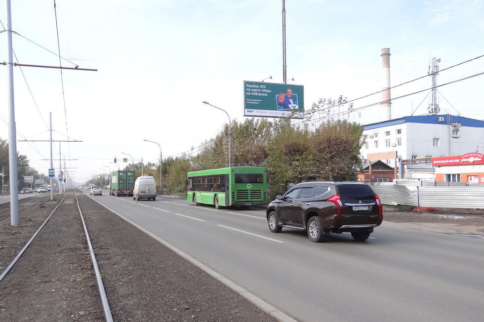 Фотография рекламного носителя, тип: Билборд 3x6, адрес: Красноярский рабочий пр-т., д.30, Красноярск, Красноярский край, Россия. Сторона A №210729