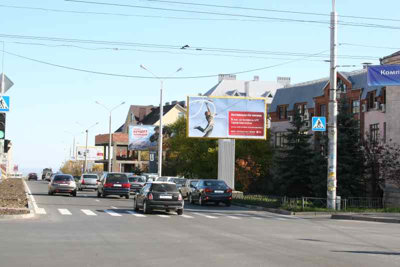 Фотография рекламного носителя, тип: Билборд 3x6, адрес: Лермонтова ул. Х Артема ул., Ставрополь, Ставропольский край, Россия. Сторона A №216154