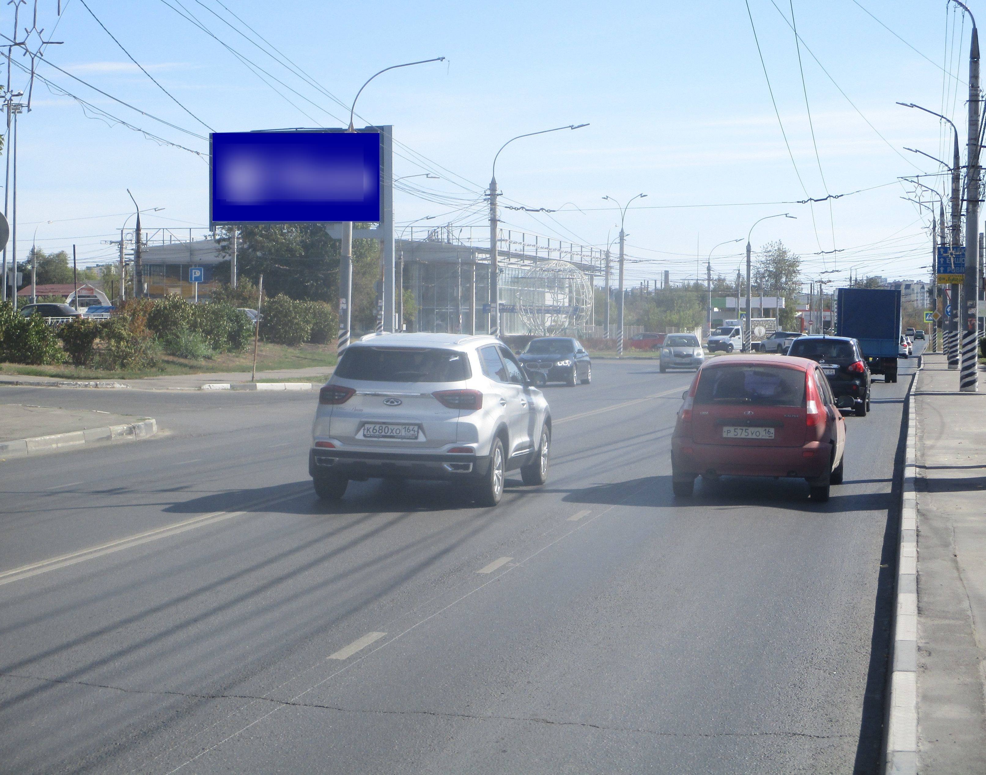 Фотография рекламного носителя, тип: Билборд 3x6, адрес: Лесозаводская ул. Х Трудовая ул., поз.1, Энгельс, Саратовская область, Россия. Сторона Б №1047739