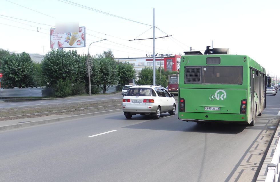Фотография рекламного носителя, тип: Билборд 3x6, адрес: Красноярский рабочий пр-т., д.30, Красноярск, Красноярский край, Россия. Сторона B №210730