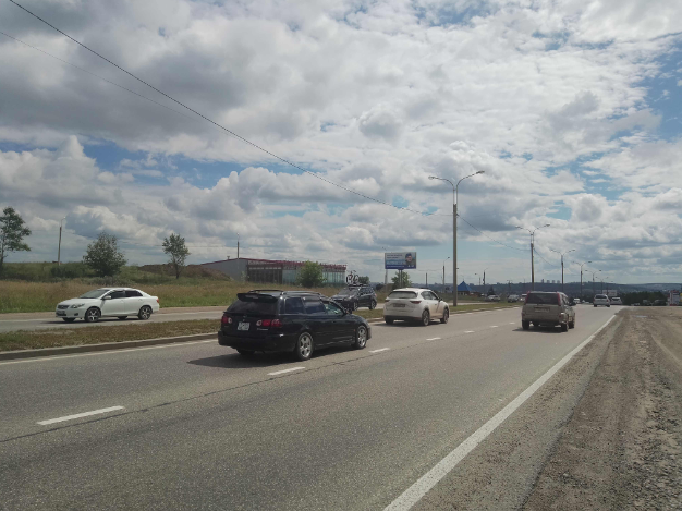 Фотография рекламного носителя, тип: Билборд 3x6, адрес: Ново-Ленинская а/д, ГАЗС, Иркутск, Иркутская область, Россия. Сторона Б №1034797