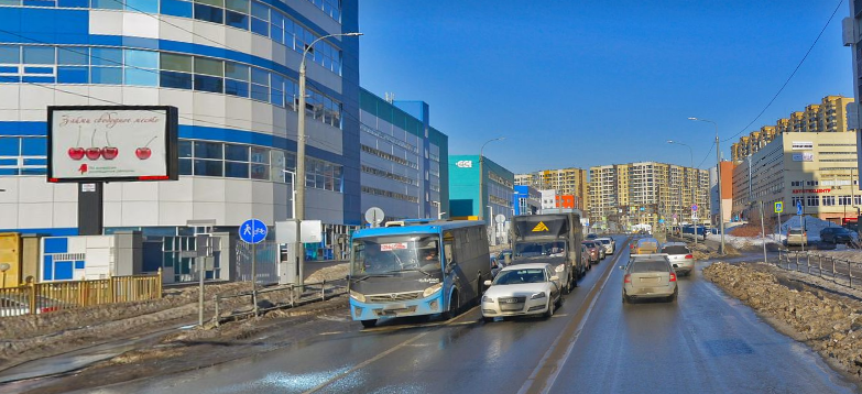 Фотография рекламного носителя, тип: Ситиборд 2.7x3.7, адрес: Колпакова ул., д.46А, Мытищи, Московская область, Россия. Сторона Б1-Б5 №1375655