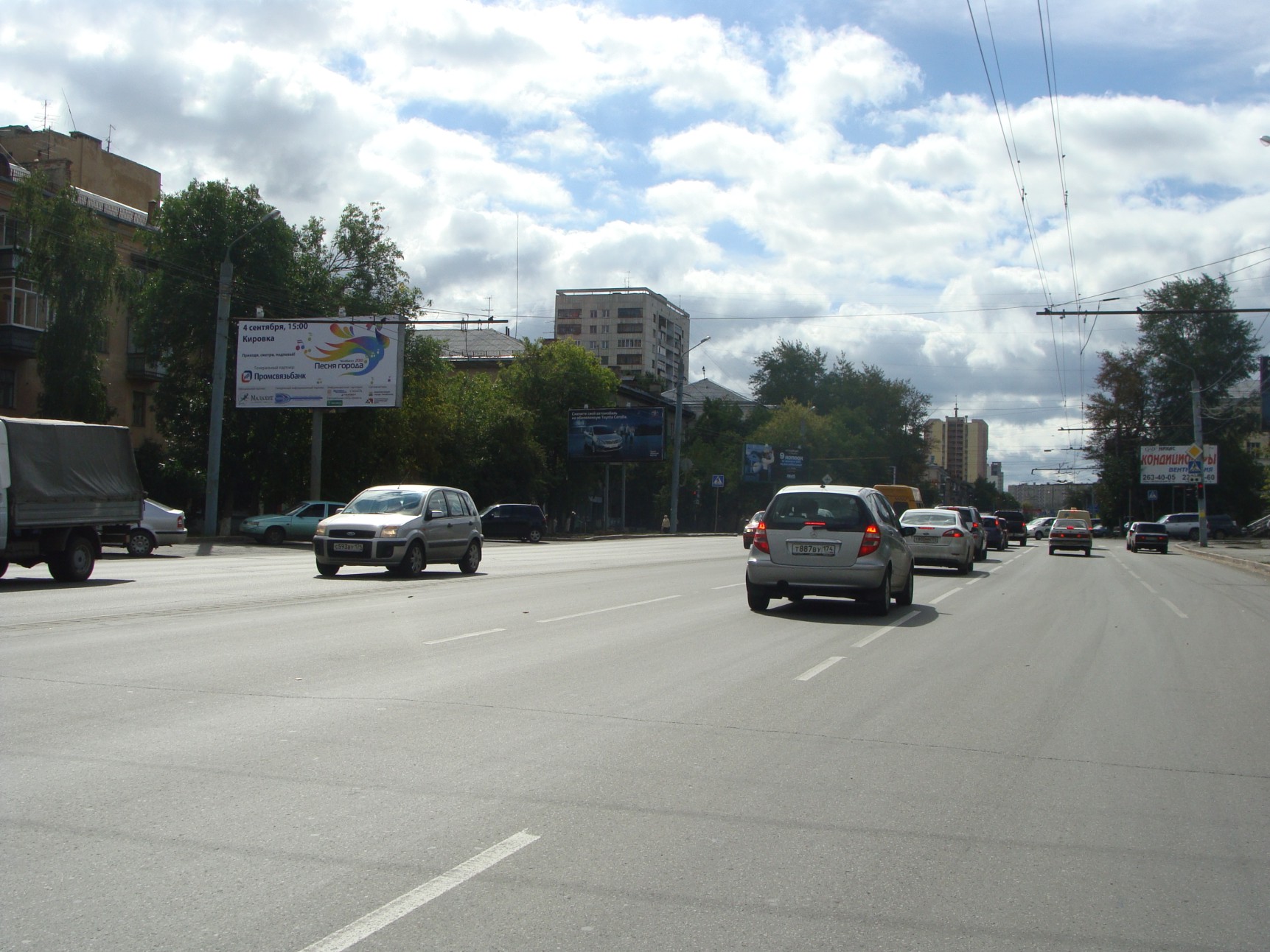 Фотография рекламного носителя, тип: Билборд 3x6, адрес: Энгельса ул., д.51, Челябинск, Челябинская область, Россия. Сторона В №186443