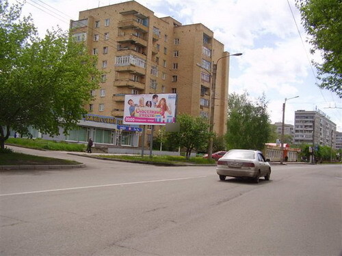 Фотография рекламного носителя, тип: Билборд 3x6, адрес: Тельмана ул., д.15, Красноярск, Красноярский край, Россия. Сторона Б №88622