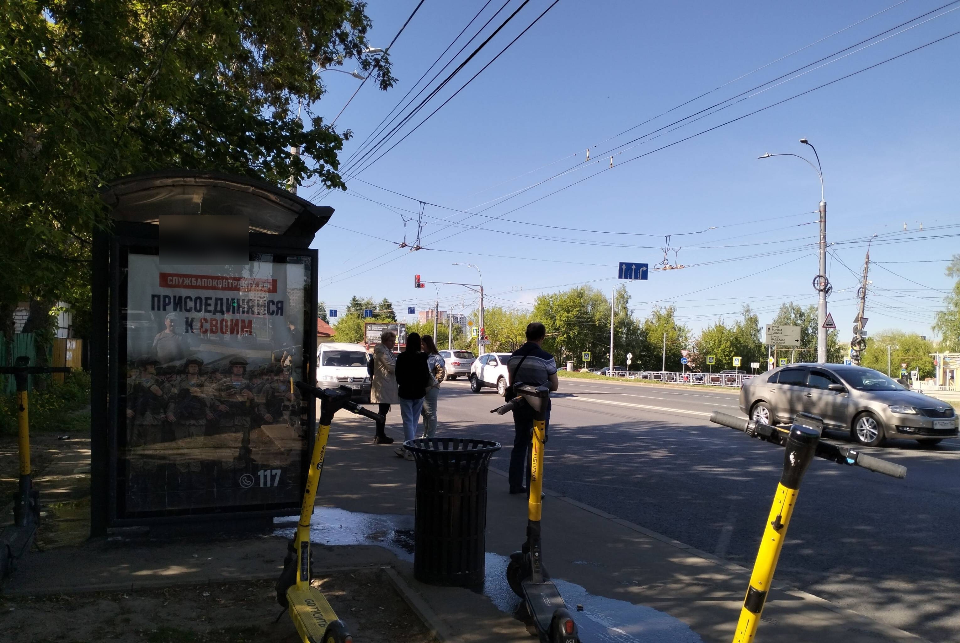 Фотография рекламного носителя, тип: Остановка 1.8x1.2, адрес: Ванеева ул., ост. Сусловой ул., поз.2, Нижний Новгород, Нижегородская область, Россия. Сторона Б №141932