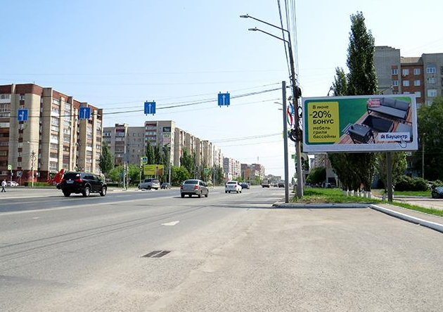 Фотография рекламного носителя, тип: Билборд 3x6, адрес: Масленникова ул., поз.1, Омск, Омская область, Россия. Сторона А №616838