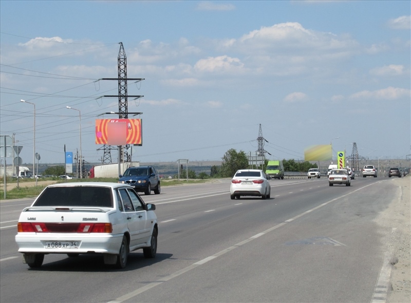 Фотография рекламного носителя, тип: Билборд 3x6, адрес: Историческая ул., д.191, Волгоград, Волгоградская область, Россия. Сторона Б №111266