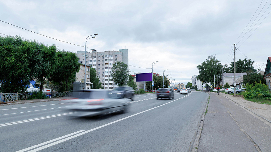 Фотография рекламного носителя, тип: Билборд 3x6, адрес: Аделя Кутуя ул., д.68 Х Седова ул., Казань, Республика Татарстан, Россия. Сторона B №761342