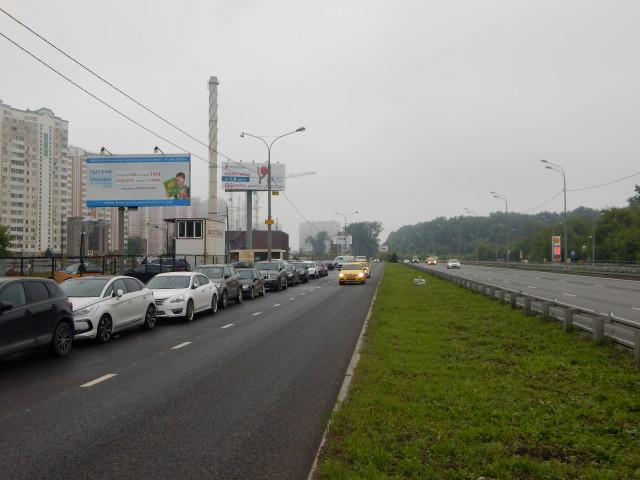 Фотография рекламного носителя, тип: Билборд 3x6, адрес: Волоколамское ш., 1 900м до МКАД, Красногорск, Московская область, Россия. Сторона B №162192