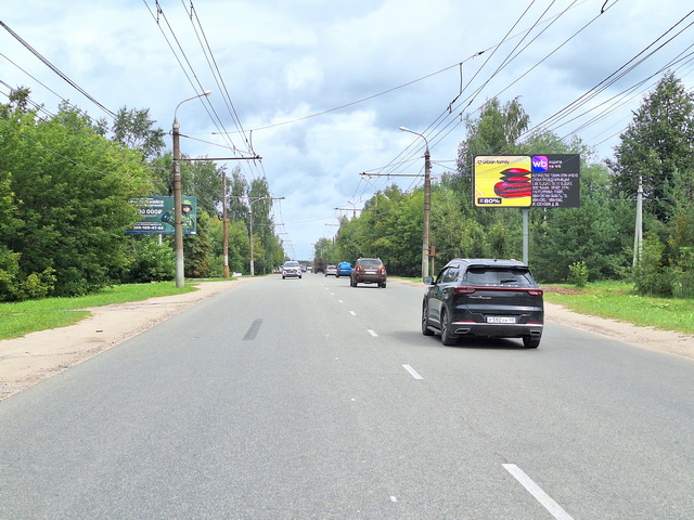 Фотография рекламного носителя, тип: Билборд 3x6, адрес: Тарутинская ул., д.132, Калуга, Калужская область, Россия. Сторона A1-А10 №798403