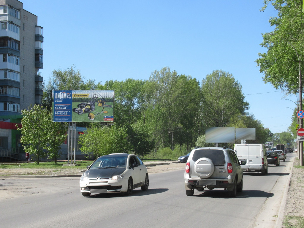 Фотография рекламного носителя, тип: Билборд 3x6, адрес: Петина ул., д.21, Вологда, Вологодская область, Россия. Сторона Б №110961