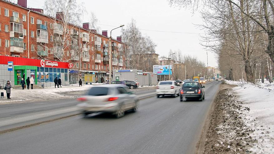 Фотография рекламного носителя, тип: Билборд 3x6, адрес: Апреля 22-го ул., д.16, Омск, Омская область, Россия. Сторона В №1009864