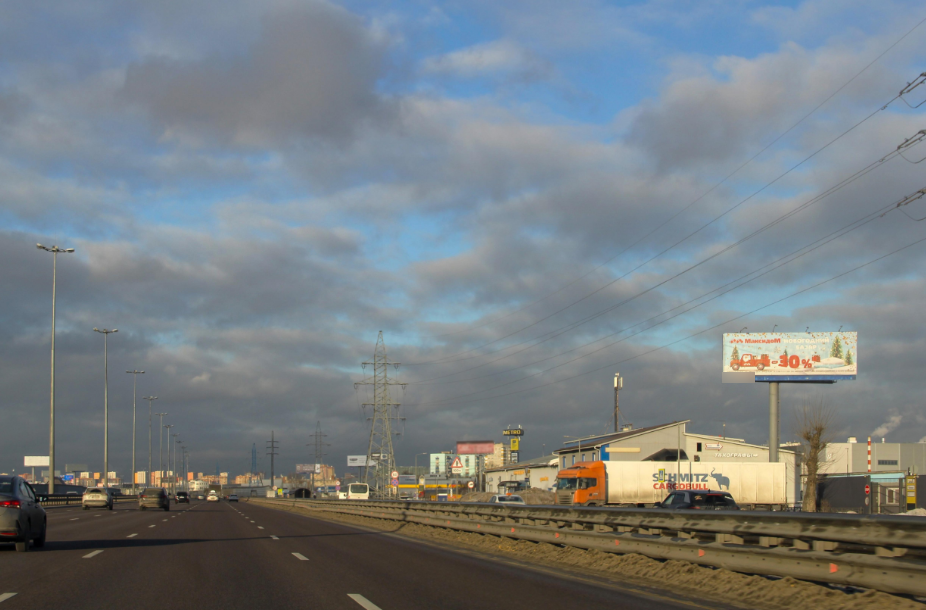Фотография рекламного носителя, тип: Суперсайт 4x12, адрес: Новорязанское ш., 23 415м, Люберцы, Московская область, Россия. Сторона А №205240