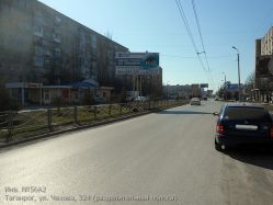 Фотография рекламного носителя, тип: Билборд 3x6, адрес: Чехова ул., д.339 корп.1, разделительная полоса, в город, Таганрог, Ростовская область, Россия. Сторона A №1376814