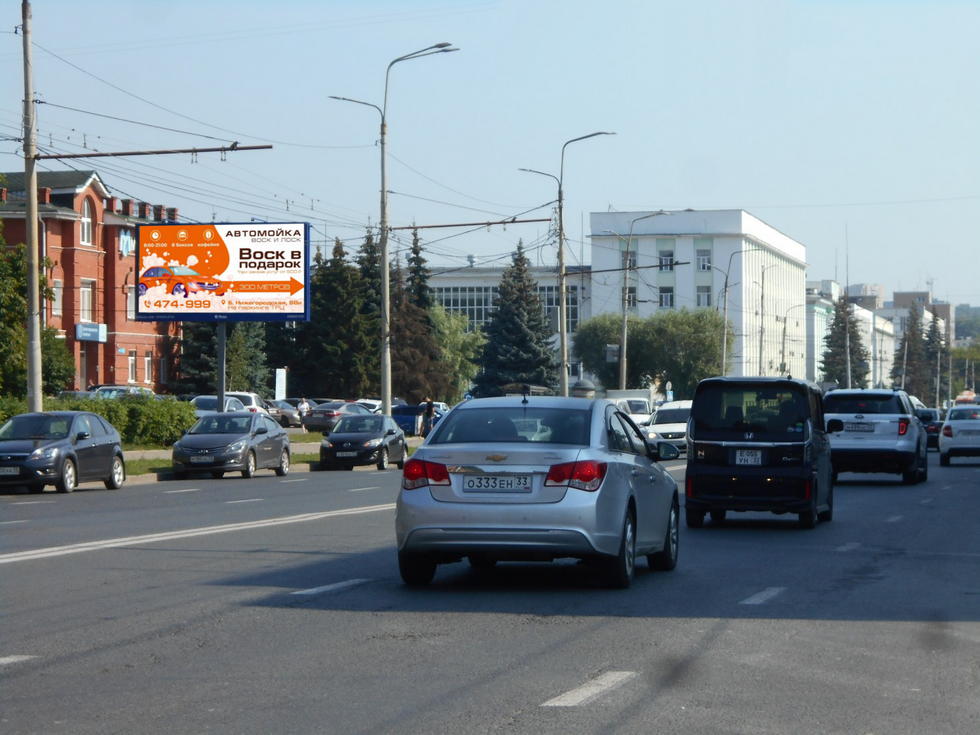 Фотография рекламного носителя, тип: Билборд 3x6, адрес: Б.Нижегородская ул., д.71, Владимир, Владимирская область, Россия. Сторона Б1 №154173