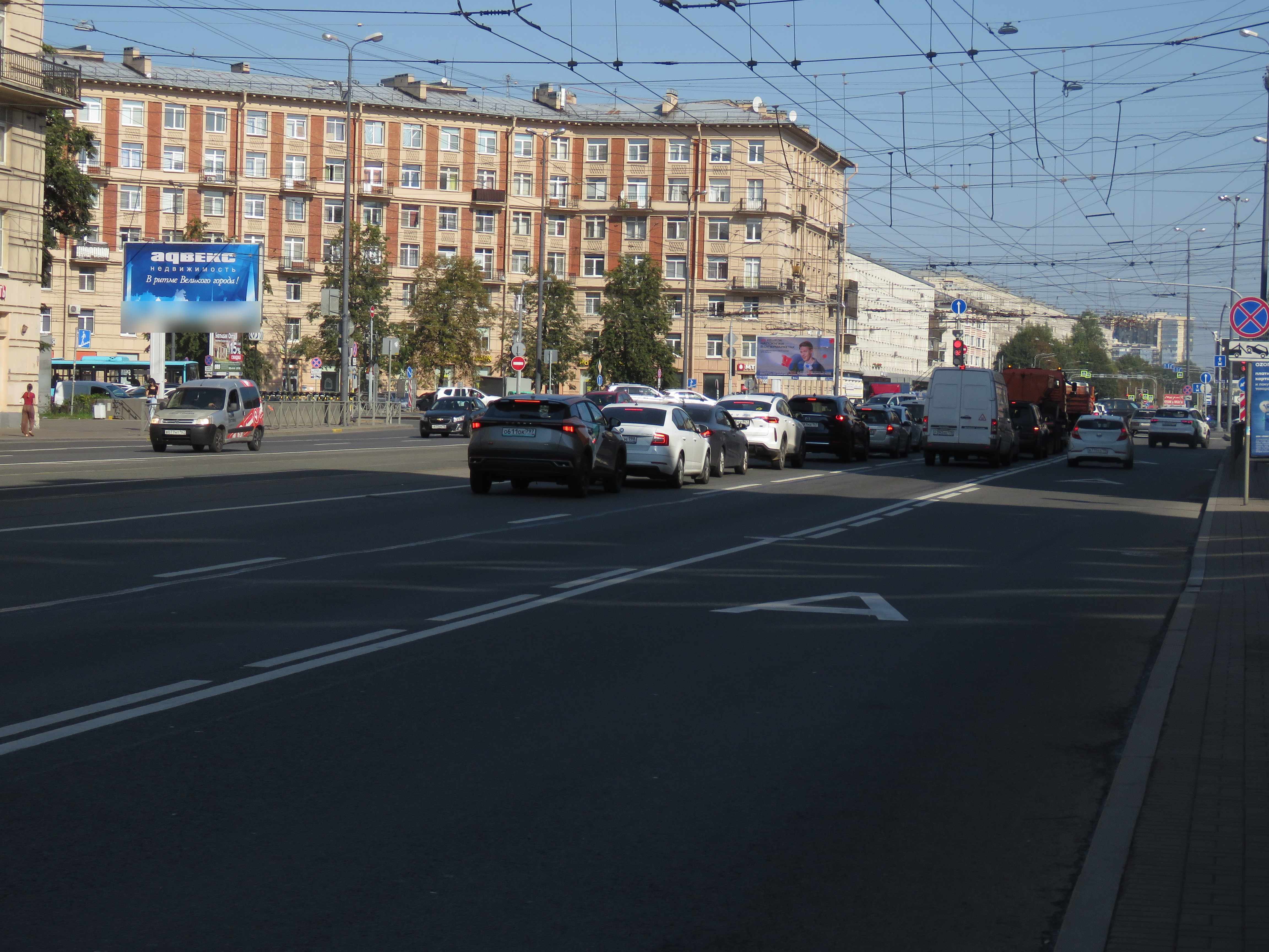 Фотография рекламного носителя, тип: Билборд 3x6, адрес: Заневский пр-т. Х Заневский пр-т., д.14, Санкт-Петербург, Россия. Сторона Б №119038