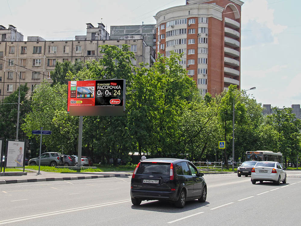 Фотография рекламного носителя, тип: Билборд 3x6, адрес: Фестивальная ул., д.26, Москва, Россия. Сторона B №81160