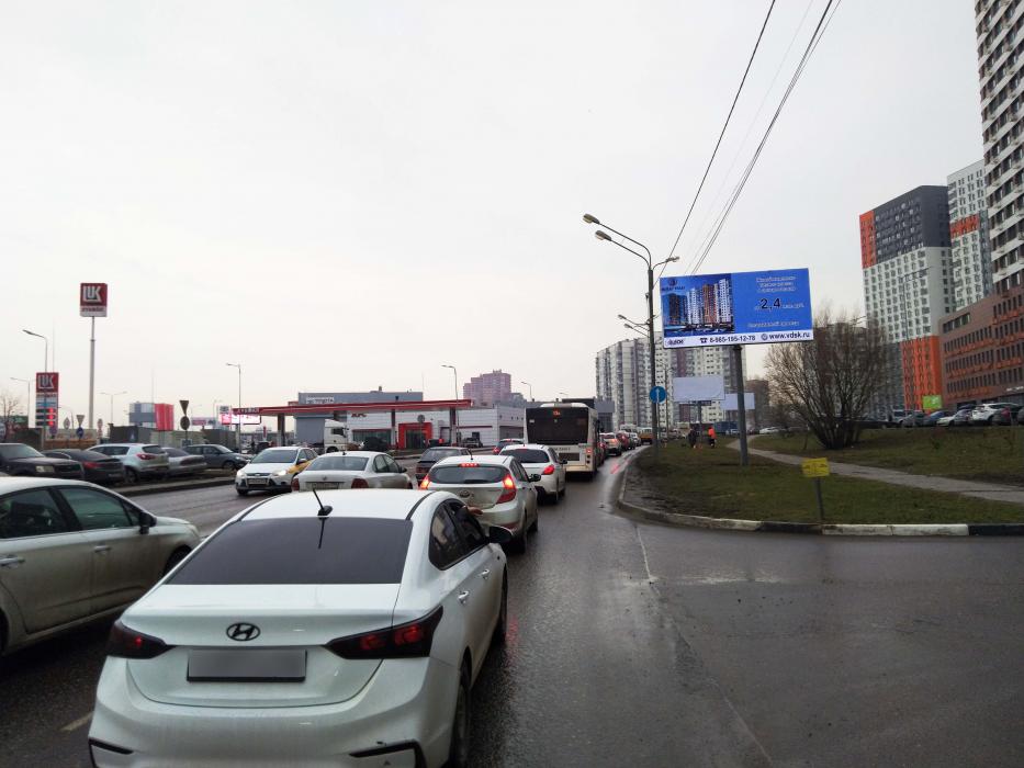 Фотография рекламного носителя, тип: Билборд 3x6, адрес: 9 Мая ул., д.21, корп.2, Химки, Московская область, Россия. Сторона A №61256