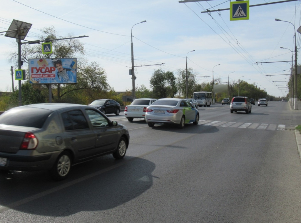 Фотография рекламного носителя, тип: Билборд 3x6, адрес: Ленина пр-т. Х Клименко ул., Волгоград, Волгоградская область, Россия. Сторона Б №111523