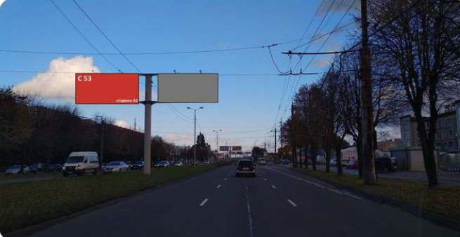 Фотография рекламного носителя, тип: Билборд 3x6, адрес: Московский пр-т., Автоколонна 1115, Калининград, Калининградская область, Россия. Сторона А1 №221848