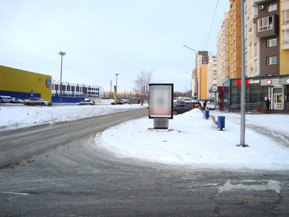 Фотография рекламного носителя, тип: Ситиформат 1.8x1.2, адрес: Академика Сахарова ул., д.16, Челябинск, Челябинская область, Россия. Сторона А №1332475