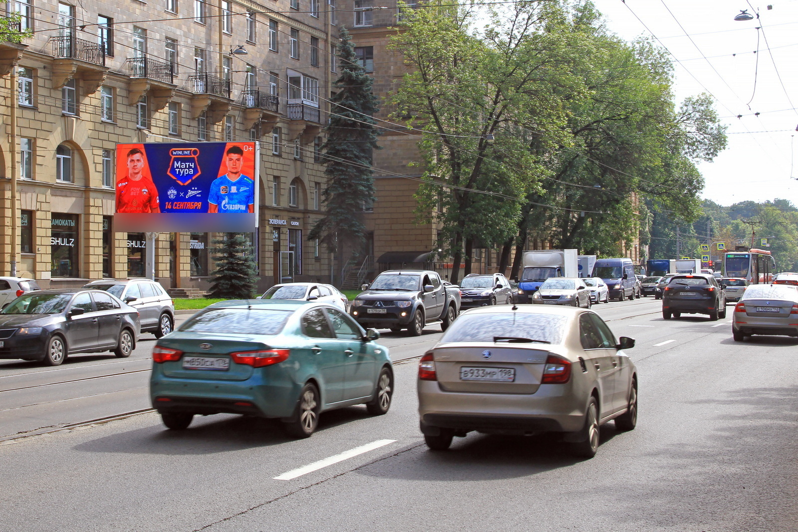 Фотография рекламного носителя, тип: Билборд 3x6, адрес: Энгельса пр-т., д.15, Санкт-Петербург, Россия. Сторона Б1 №703309