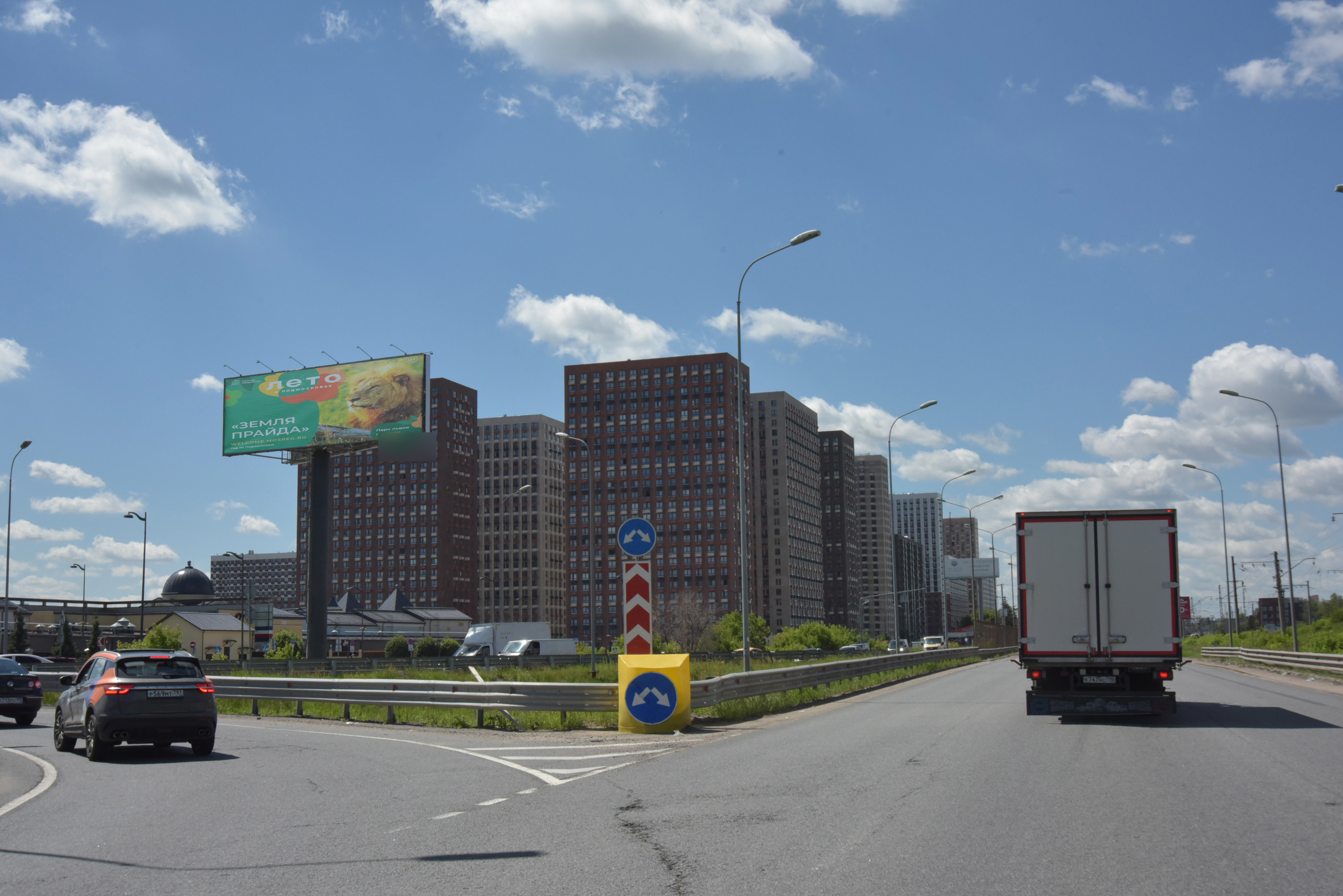 Фотография рекламного носителя, тип: Суперсайт 5x15, адрес: Новоегорьевское ш. Х Новорязанское ш., поз.1, Котельники, Московская область, Россия. Сторона Б №689027