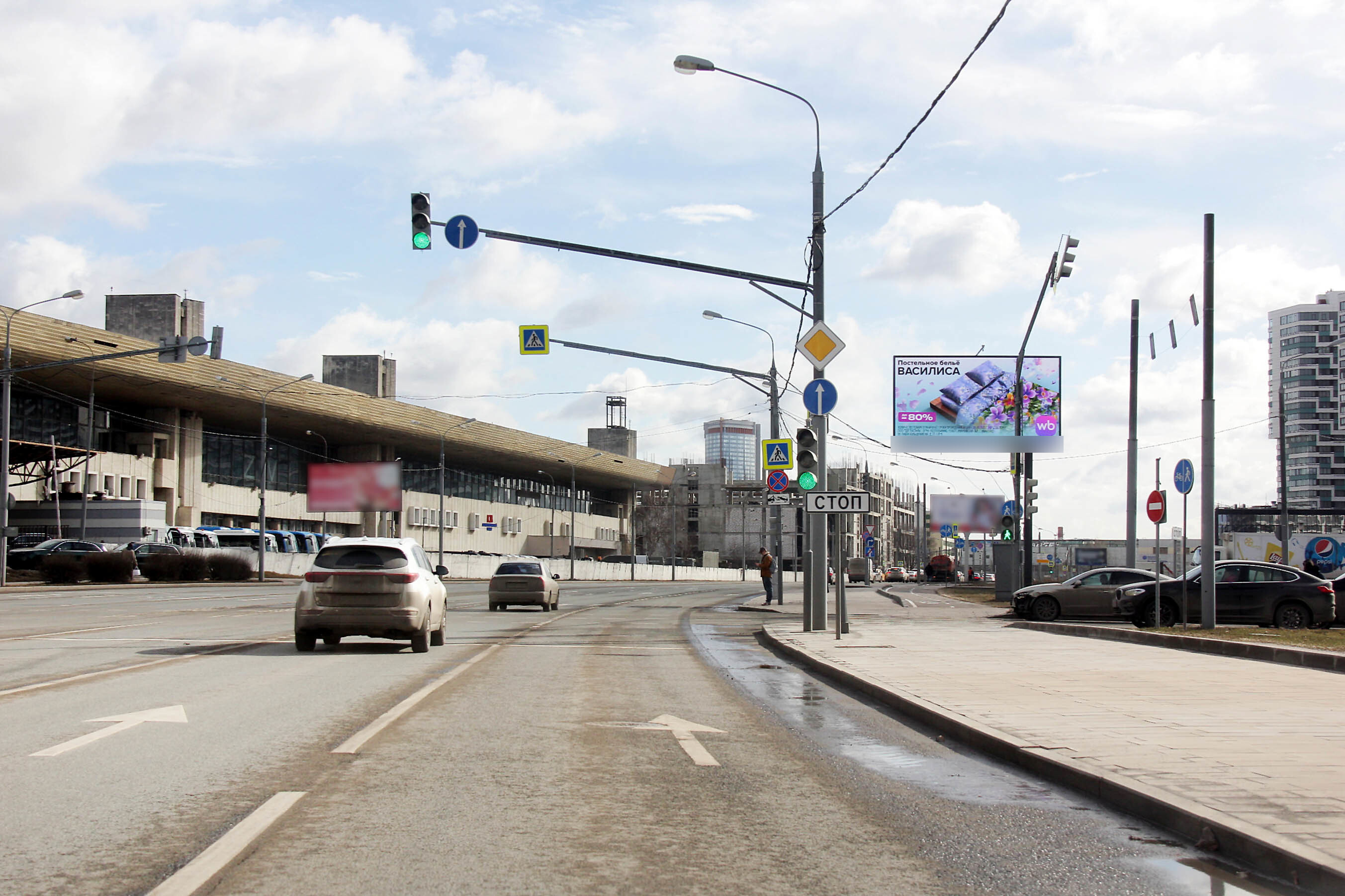Фотография рекламного носителя, тип: Билборд 3x6, адрес: Авиаконструктора Микояна ул., Москва, Россия. Сторона А1 №323885