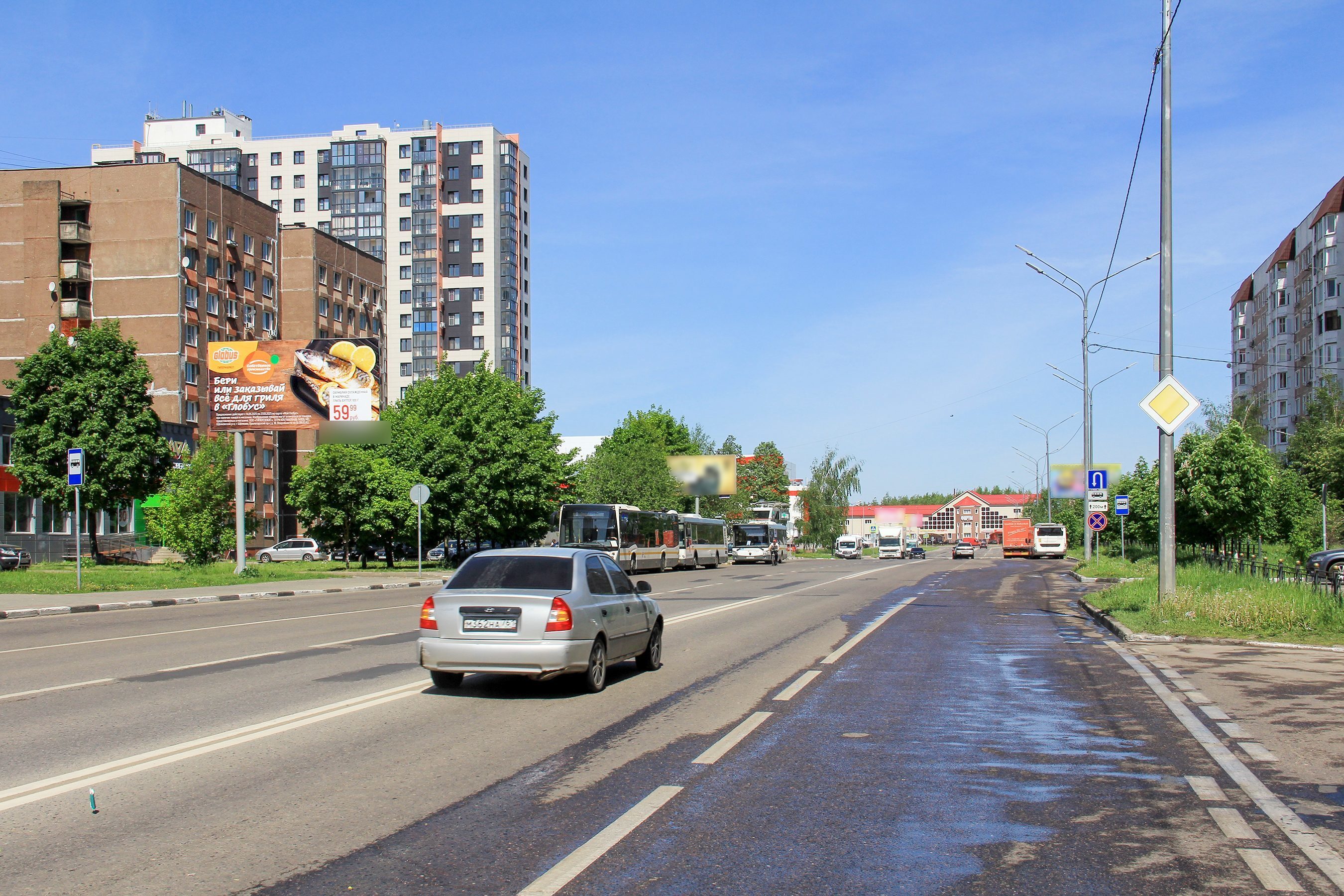 Фотография рекламного носителя, тип: Билборд 3x6, адрес: Ленина пр-т., д.06, Электросталь, Московская область, Россия. Сторона Б №818802