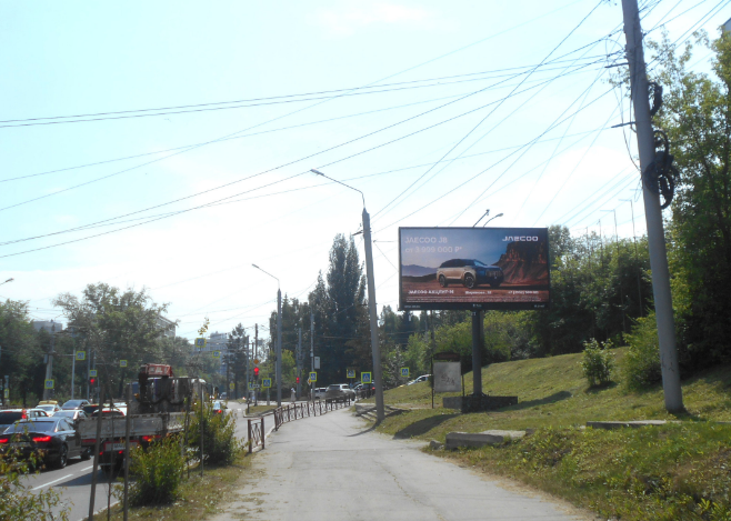 Фотография рекламного носителя, тип: Билборд 3x6, адрес: Лермонтова ул., ост. "Гос. Университет", Иркутск, Иркутская область, Россия. Сторона А1 №1034809