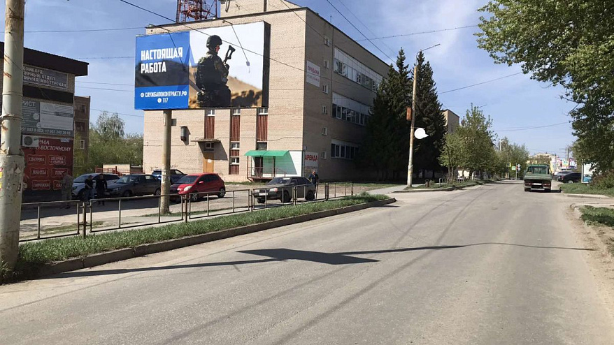 Фотография рекламного носителя, тип: Билборд 3x6, адрес: Мира ул., д.26 Х 9 Мая ул., Чебаркуль, Челябинская область, Россия. Сторона B №200962