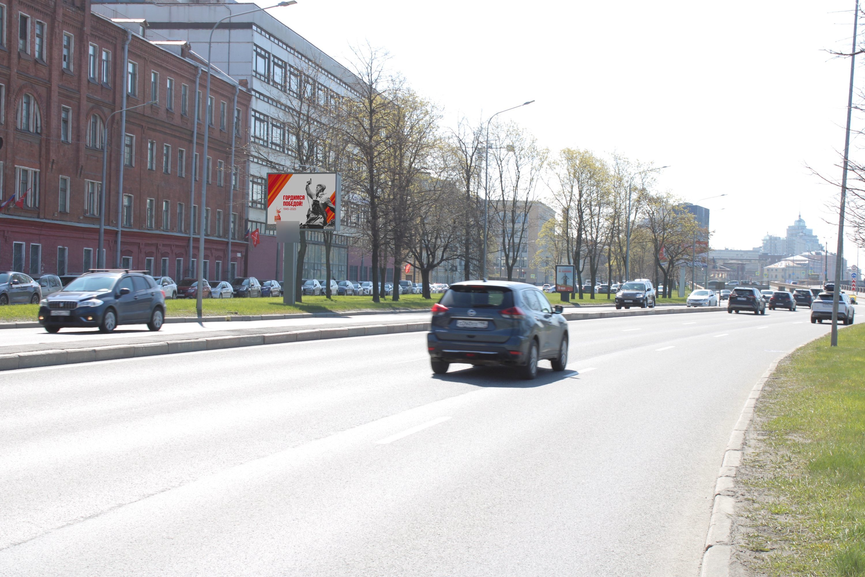 Фотография рекламного носителя, тип: Ситиборд 2.7x3.7, адрес: Выборгская наб., д.39, Санкт-Петербург, Россия. Сторона Б №118705