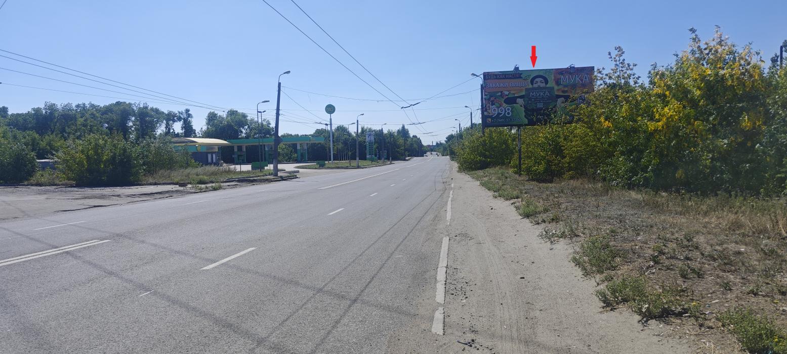 Фотография рекламного носителя, тип: Билборд 3x6, адрес: Маршала Пересыпкина ул., д.3/1, поз.1, Горловка, Донецкая область, Россия. Сторона A №1398164