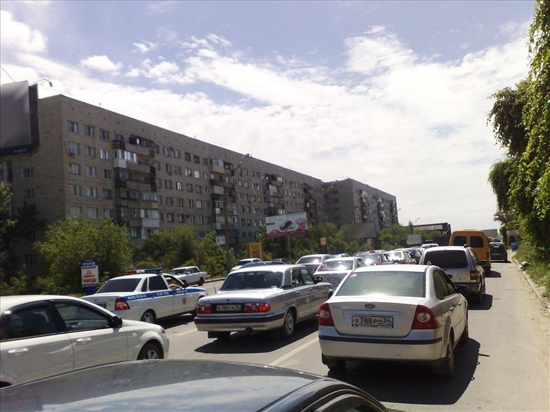 Фотография рекламного носителя, тип: Билборд 3x6, адрес: Рокоссовского ул., д.18а, Волгоград, Волгоградская область, Россия. Сторона Б №111525