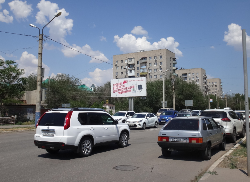Фотография рекламного носителя, тип: Билборд 3x6, адрес: Савушкина ул., д.52, Астрахань, Астраханская область, Россия. Сторона Б №1066231