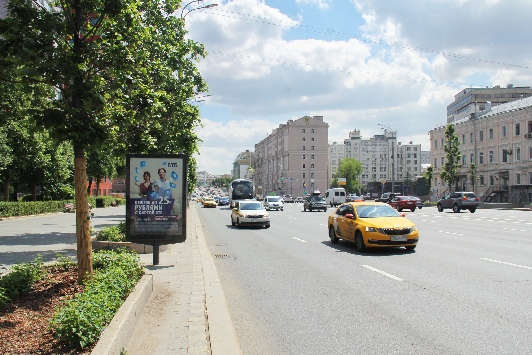 Фотография рекламного носителя, тип: Ситиформат 1.8x1.2, адрес: Садовая-Спасская ул., д.3 корп.2, Москва, Россия. Сторона Б №557660