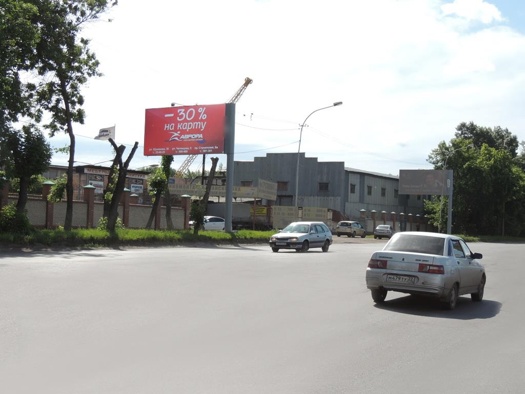 Фотография рекламного носителя, тип: Билборд 3x6, адрес: Калинина пр-т., д.24И, Барнаул, Алтайский край, Россия. Сторона B №87519