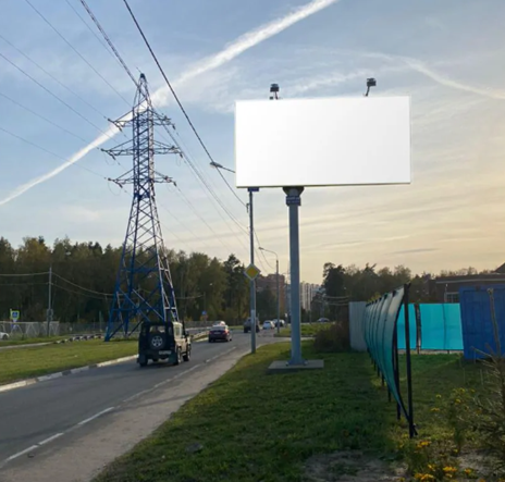 Фотография рекламного носителя, тип: Билборд 3x6, адрес: Советская ул., д.56, поз.1, Балашиха, Московская область, Россия. Сторона A №449692