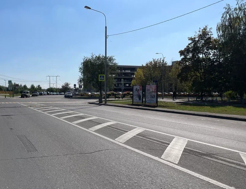 Фотография рекламного носителя, тип: Афиша 1.75x1.8, адрес: Братеевская ул., д.39/12, стенд 1, Москва, Россия. Сторона А №618409