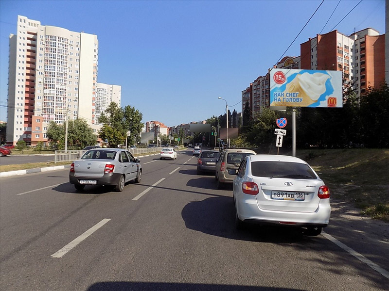 Фотография рекламного носителя, тип: Билборд 3x6, адрес: Б. Победы ул., д.49, Воронеж, Воронежская область, Россия. Сторона А №111804