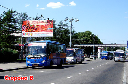 Фотография рекламного носителя, тип: Билборд 3x6, адрес: 1-й Поперечный пр-зд., 200м, Москва, Россия. Сторона Б №263277