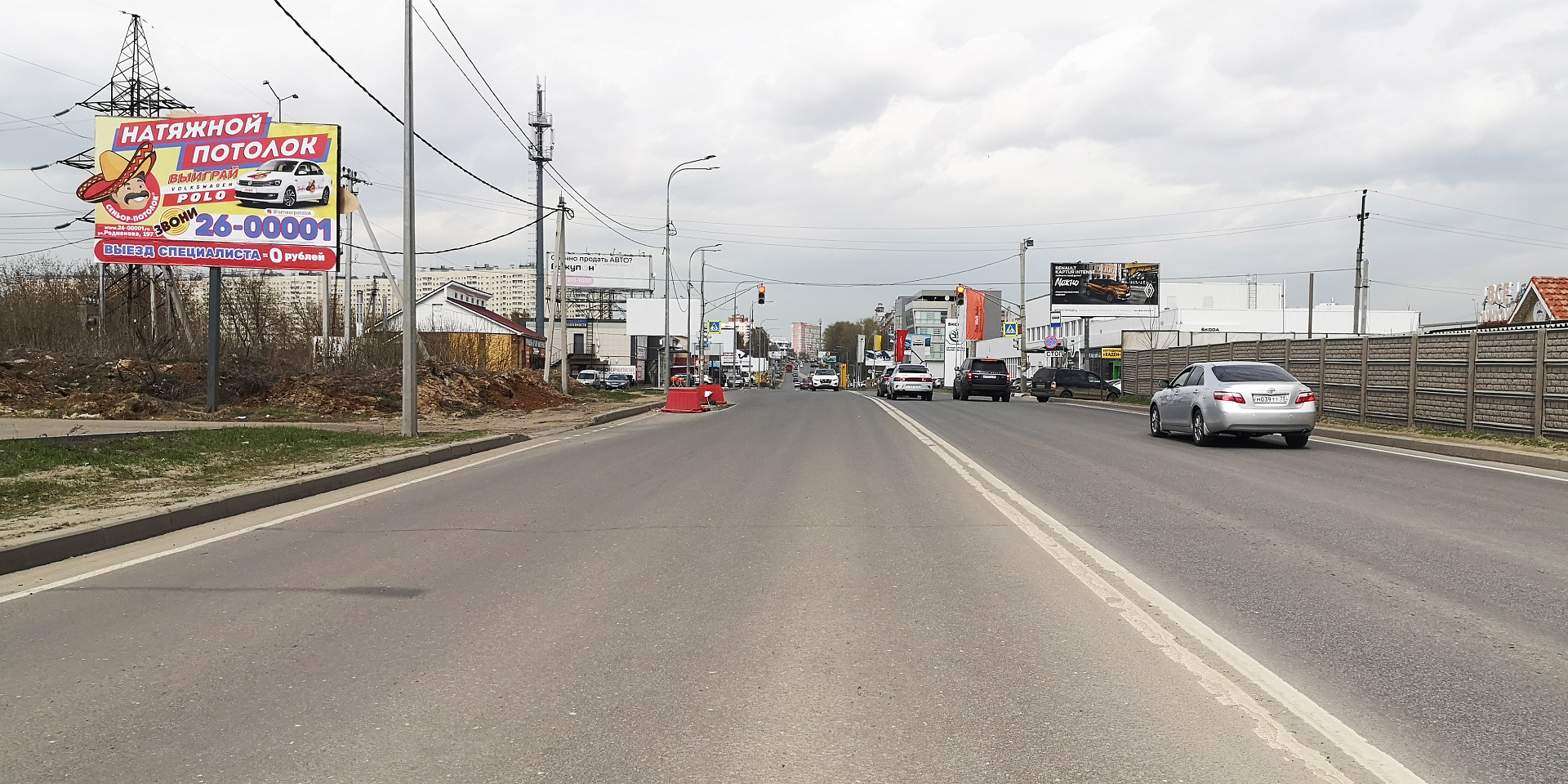 Фотография рекламного носителя, тип: Билборд 3x6, адрес: Казанское ш., д.25, корп.3, Нижний Новгород, Нижегородская область, Россия. Сторона Б №604736