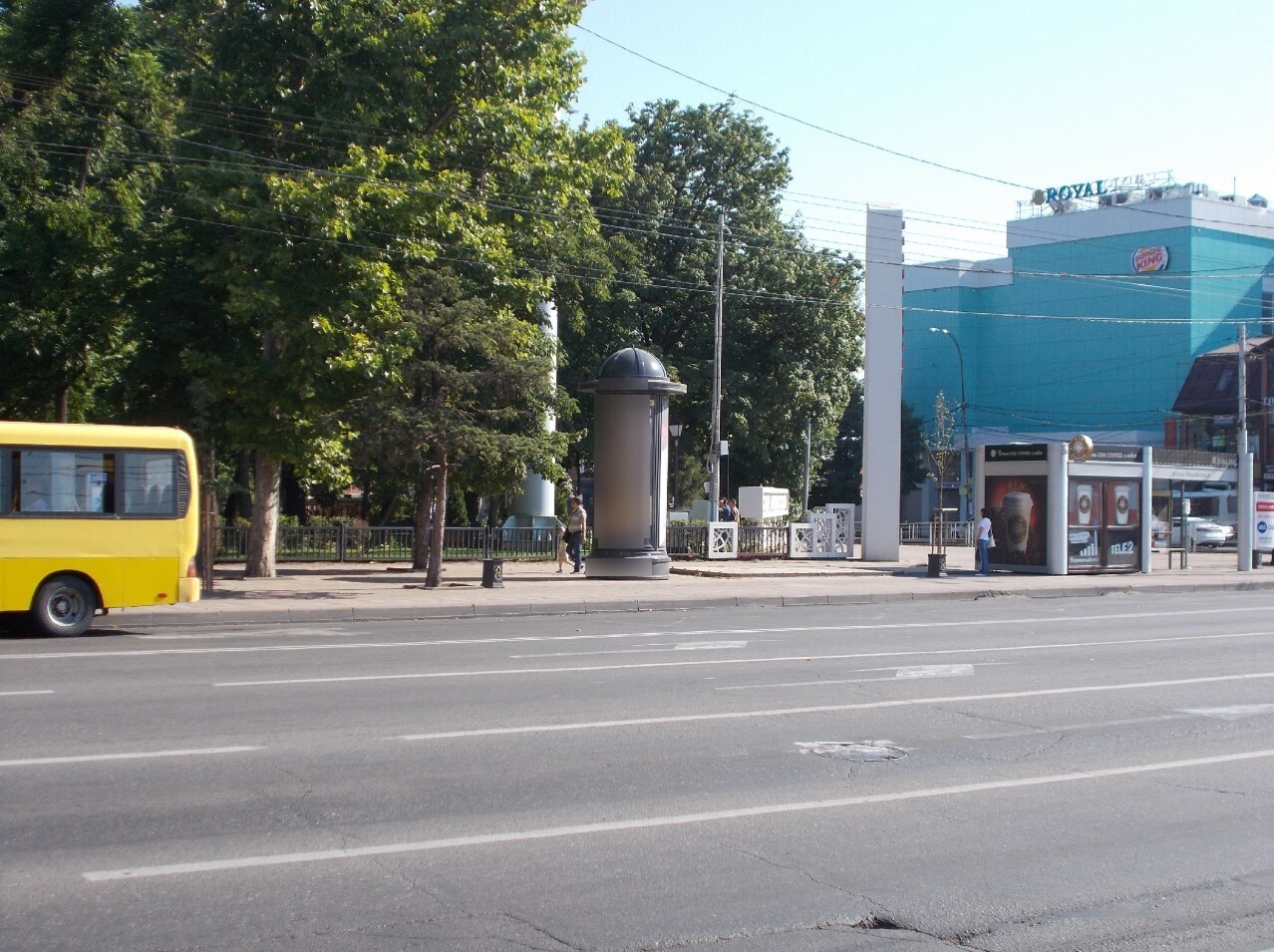 Фотография рекламного носителя, тип: Пиллар 3x1.4, адрес: Ставропольская ул., д.100, поз.2, Краснодар, Краснодарский край, Россия. Сторона А №1337583