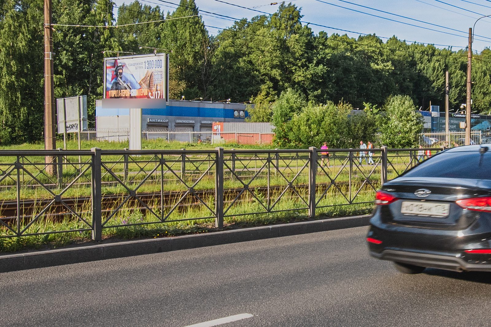 Фотография рекламного носителя, тип: Билборд 3x6, адрес: Испытателей пр-т., д.1, Санкт-Петербург, Россия. Сторона B №515098