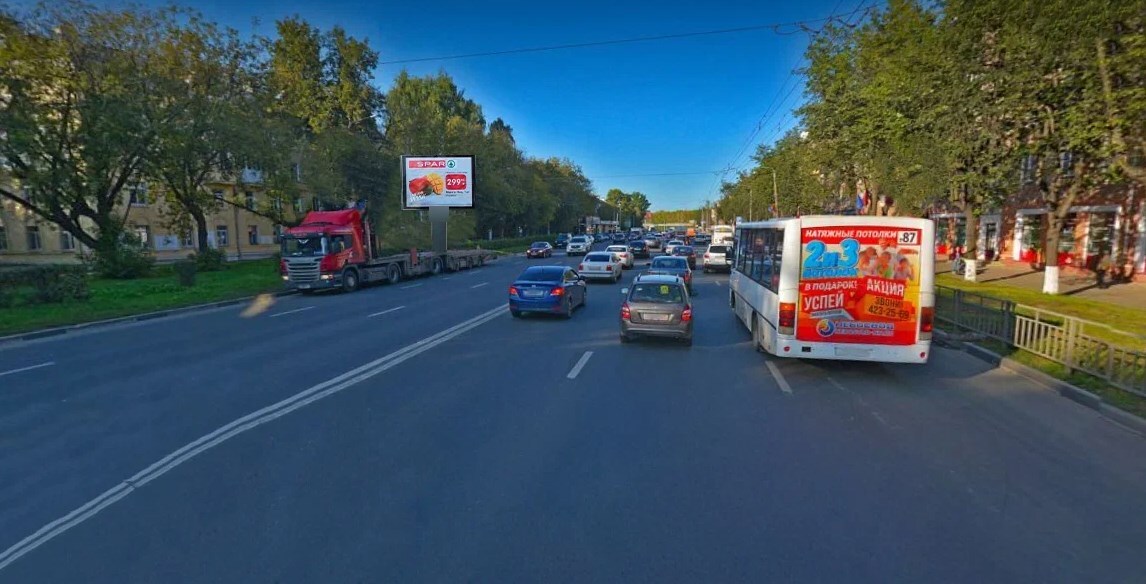 Фотография рекламного носителя, тип: Ситиборд 2.7x3.7, адрес: Ленина пр-т., д.81, Нижний Новгород, Нижегородская область, Россия. Сторона B1-B5 №1349103