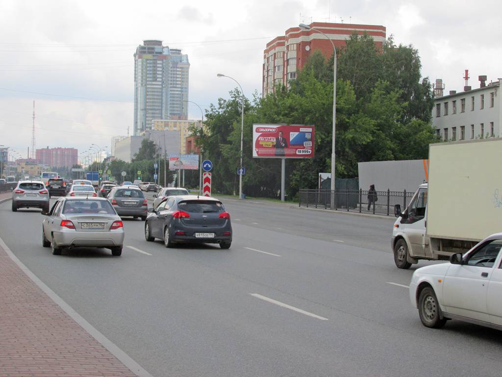 Фотография рекламного носителя, тип: Билборд 3x6, адрес: Машинная ул., д.33, Екатеринбург, Свердловская область, Россия. Сторона A №249888