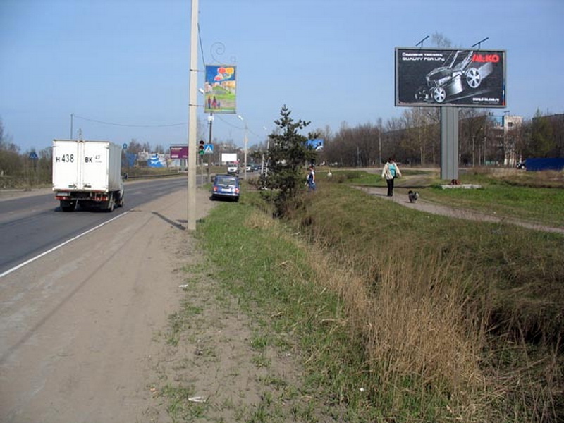 Фотография рекламного носителя, тип: Билборд 3x6, адрес: Набережная ул. Х Партизанской Славы б-р., Кировск, Ленинградская область, Россия. Сторона А №131815